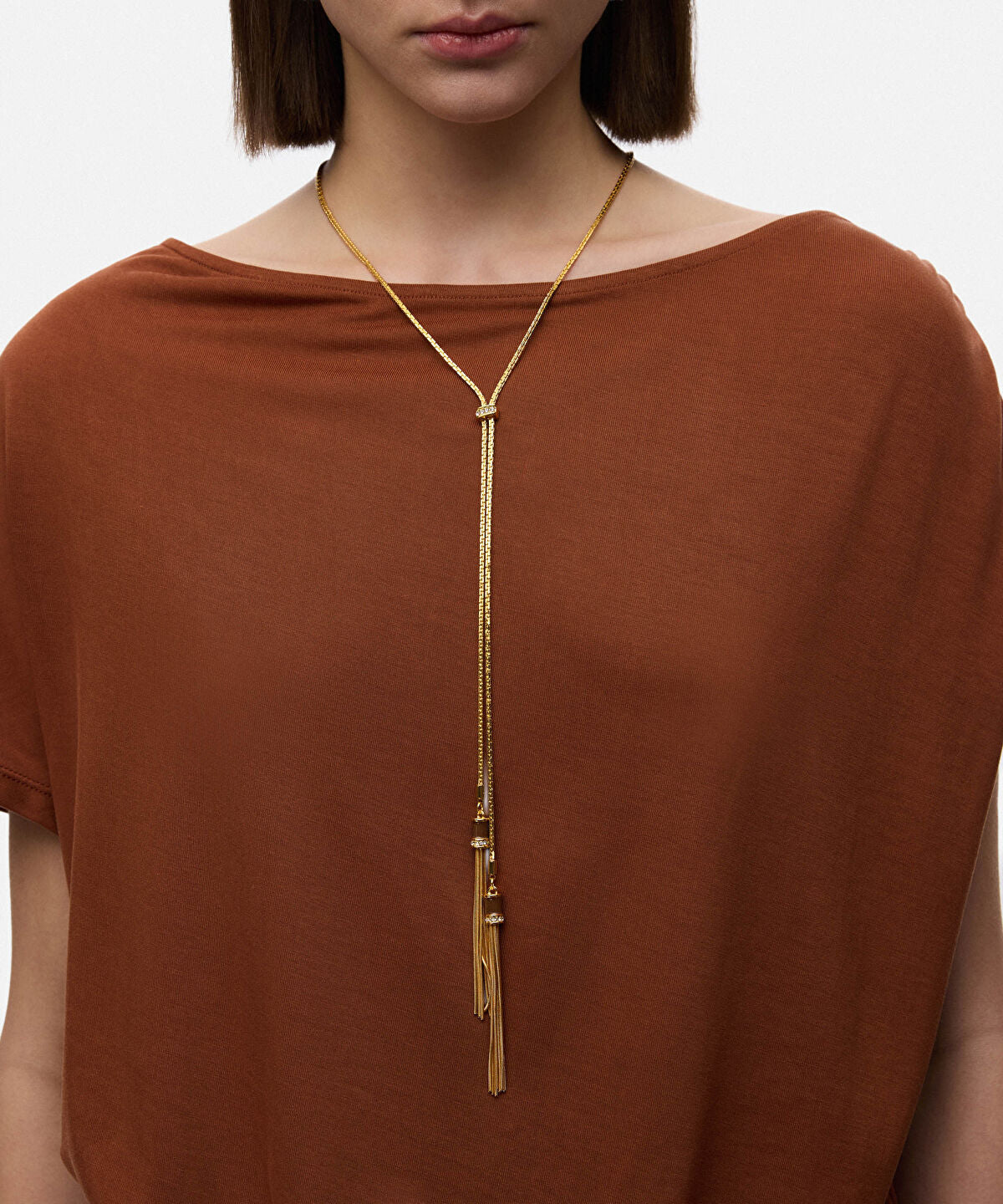Fringed Necklace