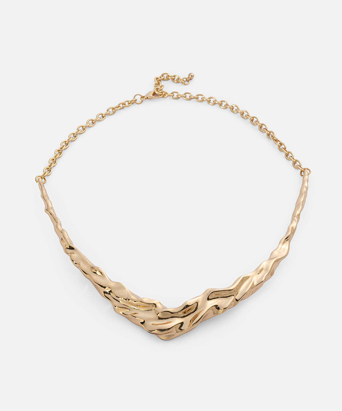 Textured Rigid Necklace