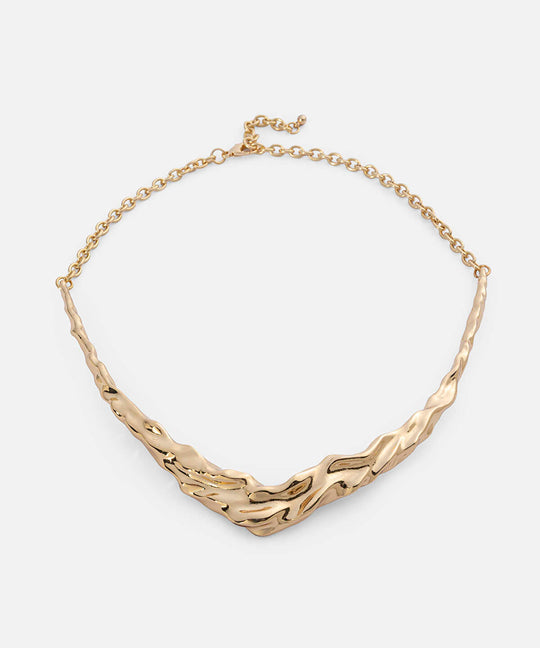 Textured Rigid Necklace