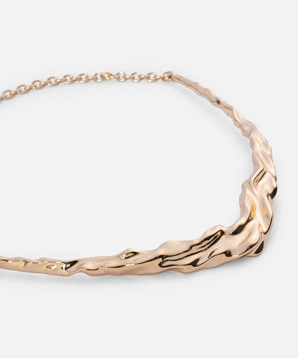 Textured Rigid Necklace