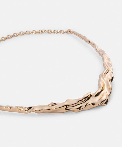 Textured Rigid Necklace