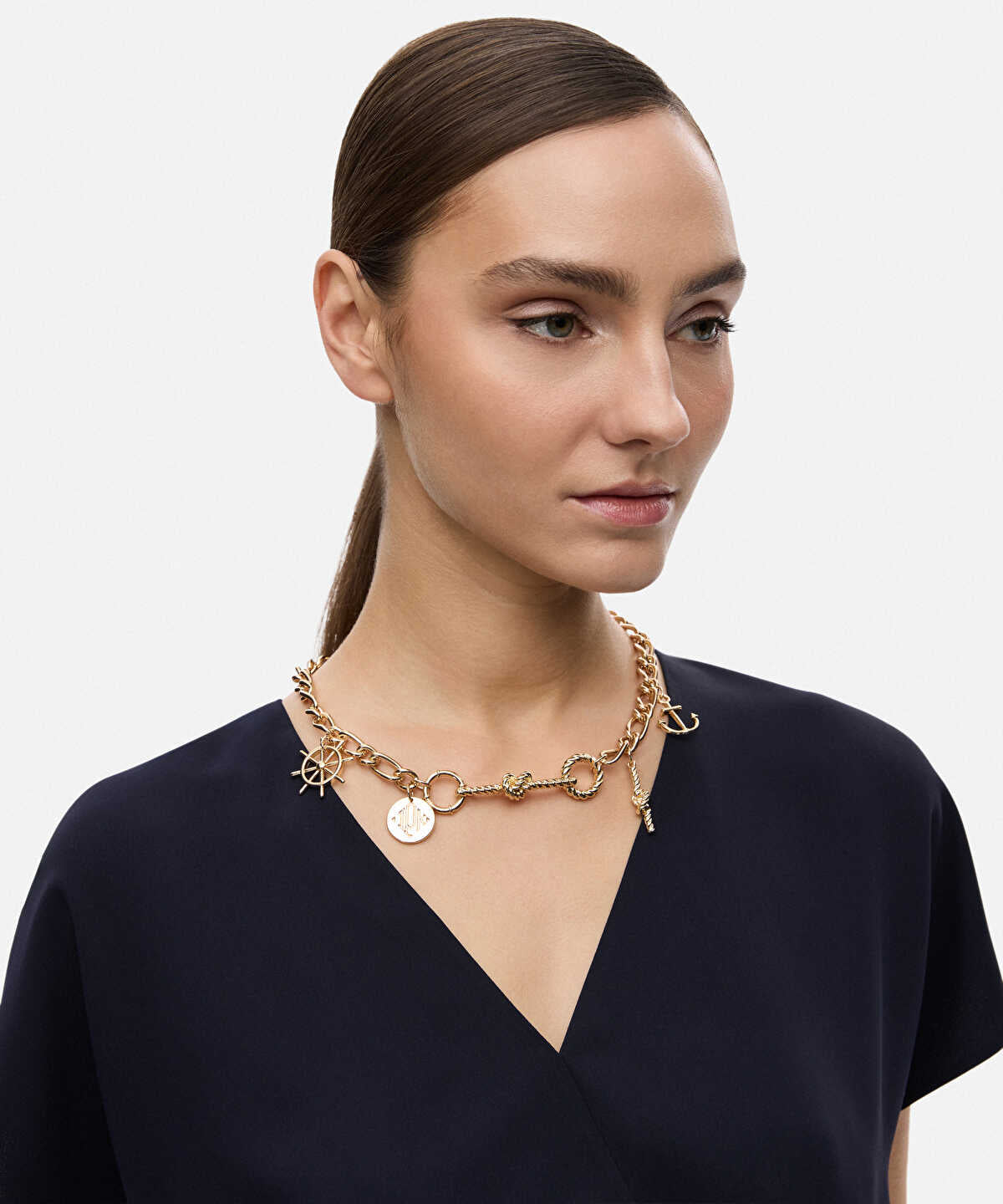 Zoomed Multi-Charm Necklace