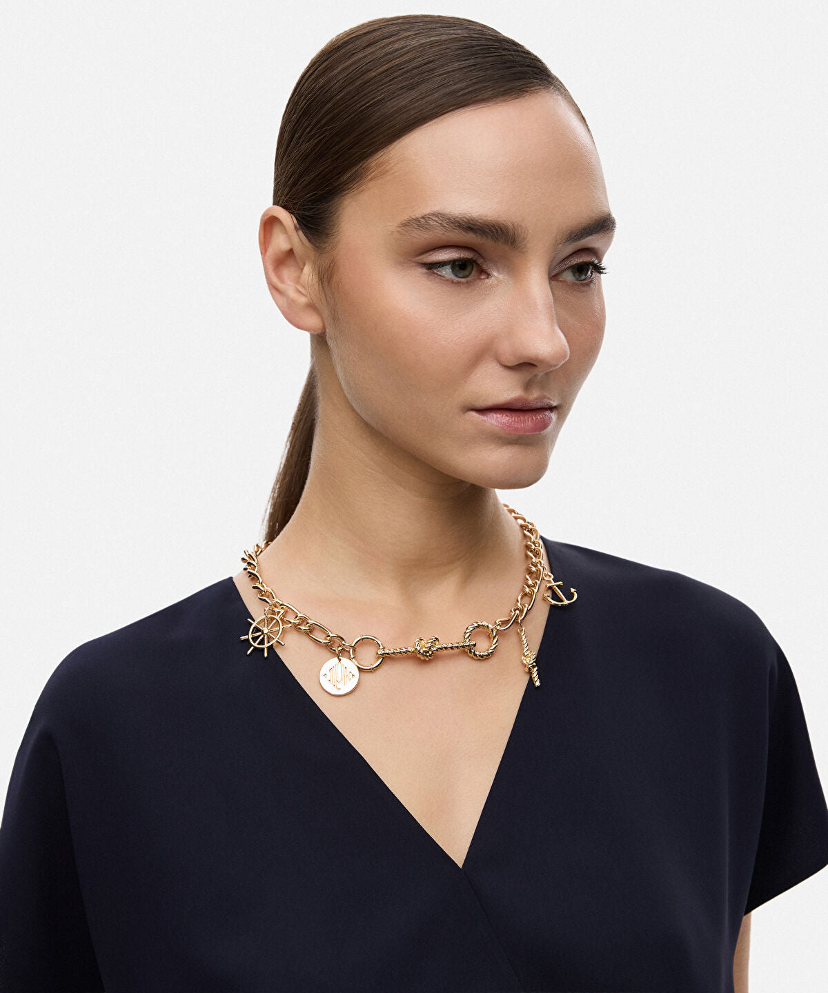 Zoomed Multi-Charm Necklace