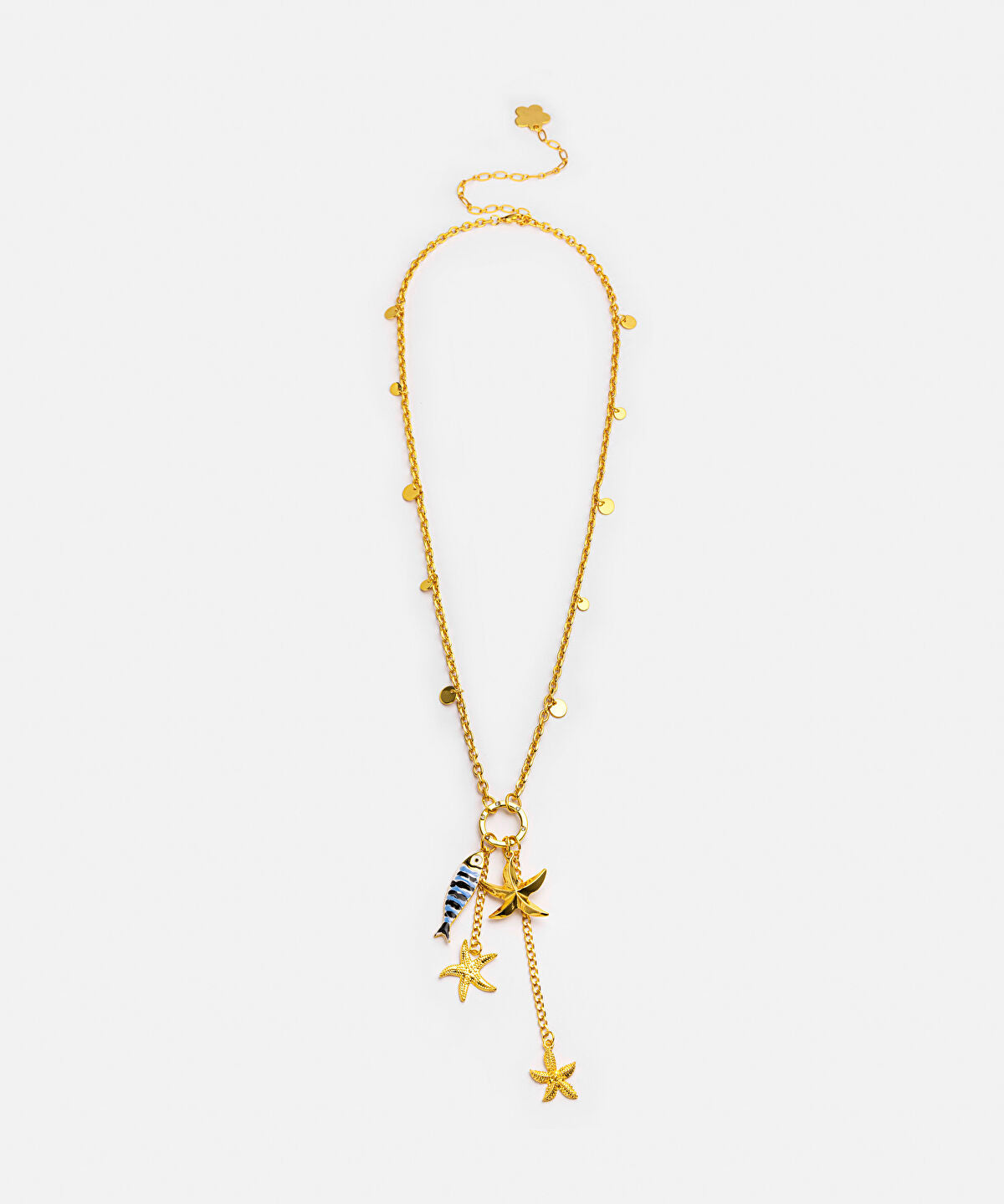 Zoomed Marine Inspired Chain Necklace