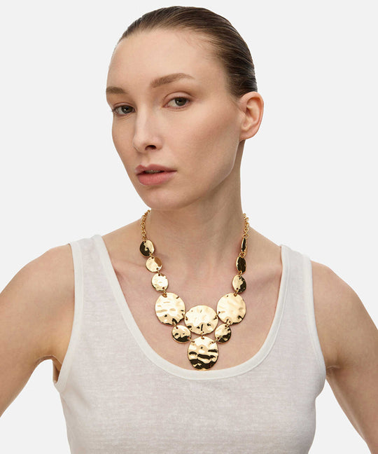 Multi Piece Metal Necklace