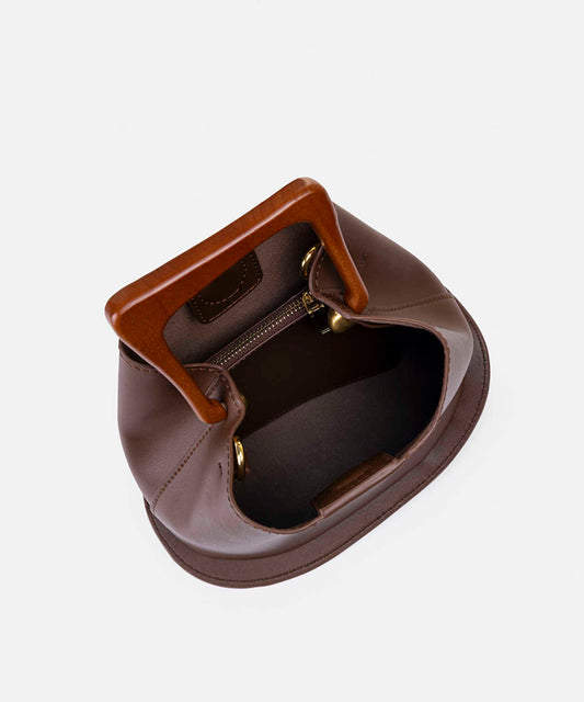 Wooden Handle Bag