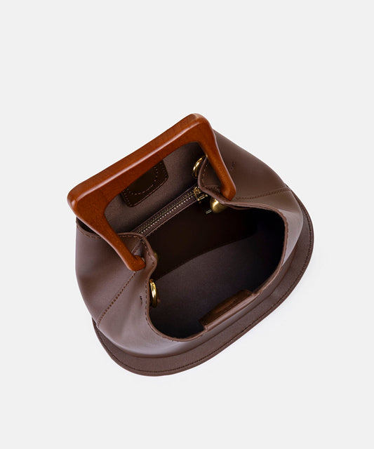 Wooden Handle Bag