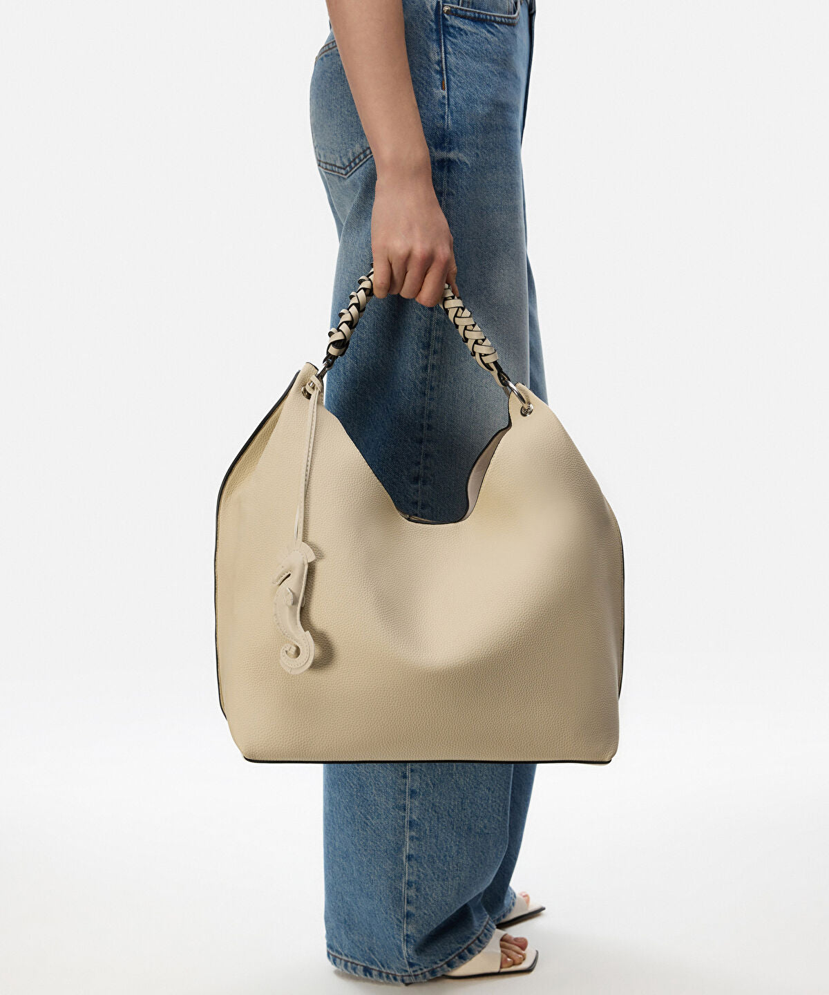 Woven Handle Bag