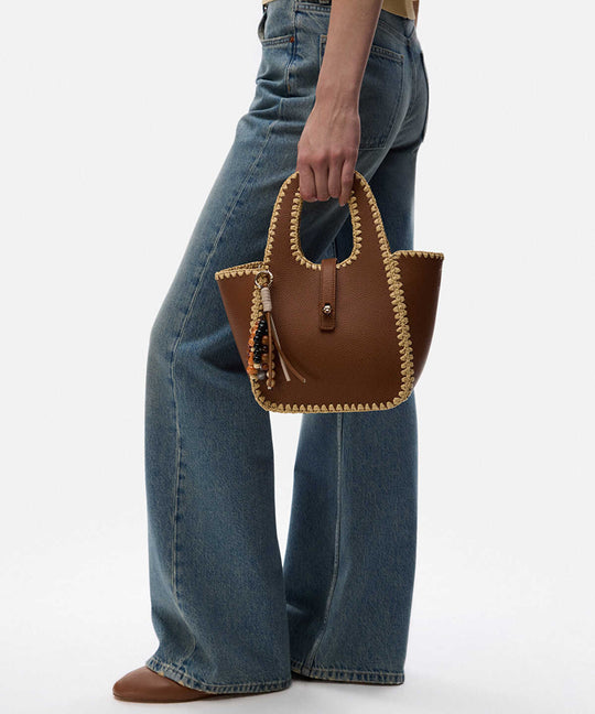 Contrast Stitch Bag