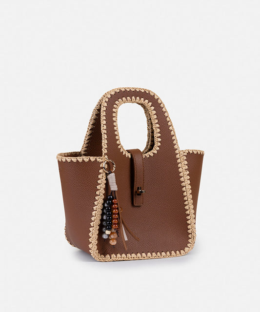 Contrast Stitch Bag