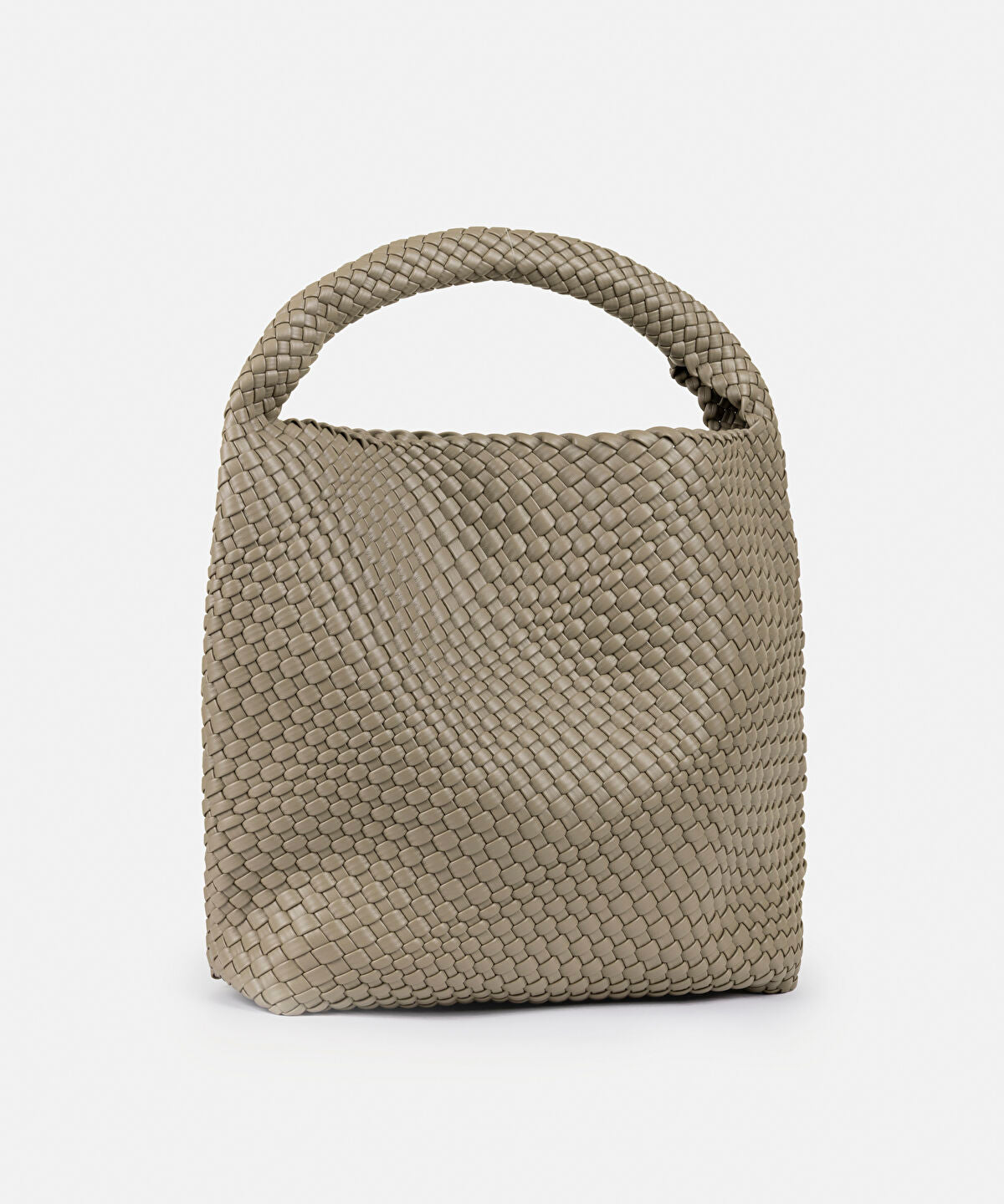 Zoomed Lattice Slouchy Bag