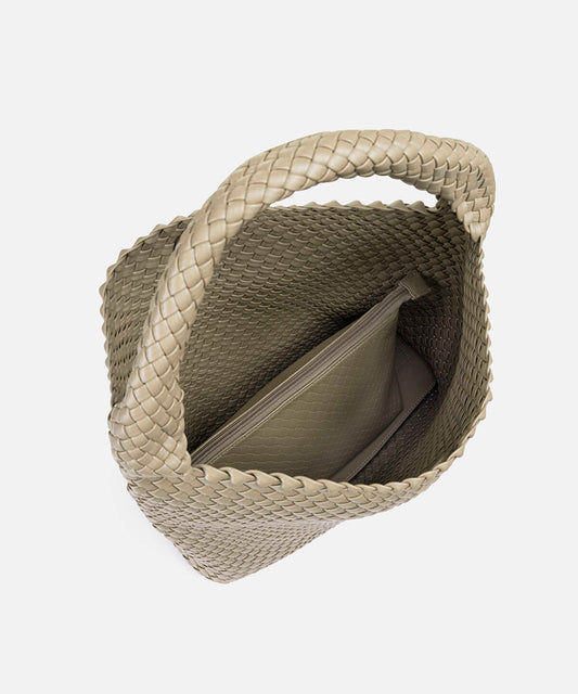 Lattice Slouchy Bag