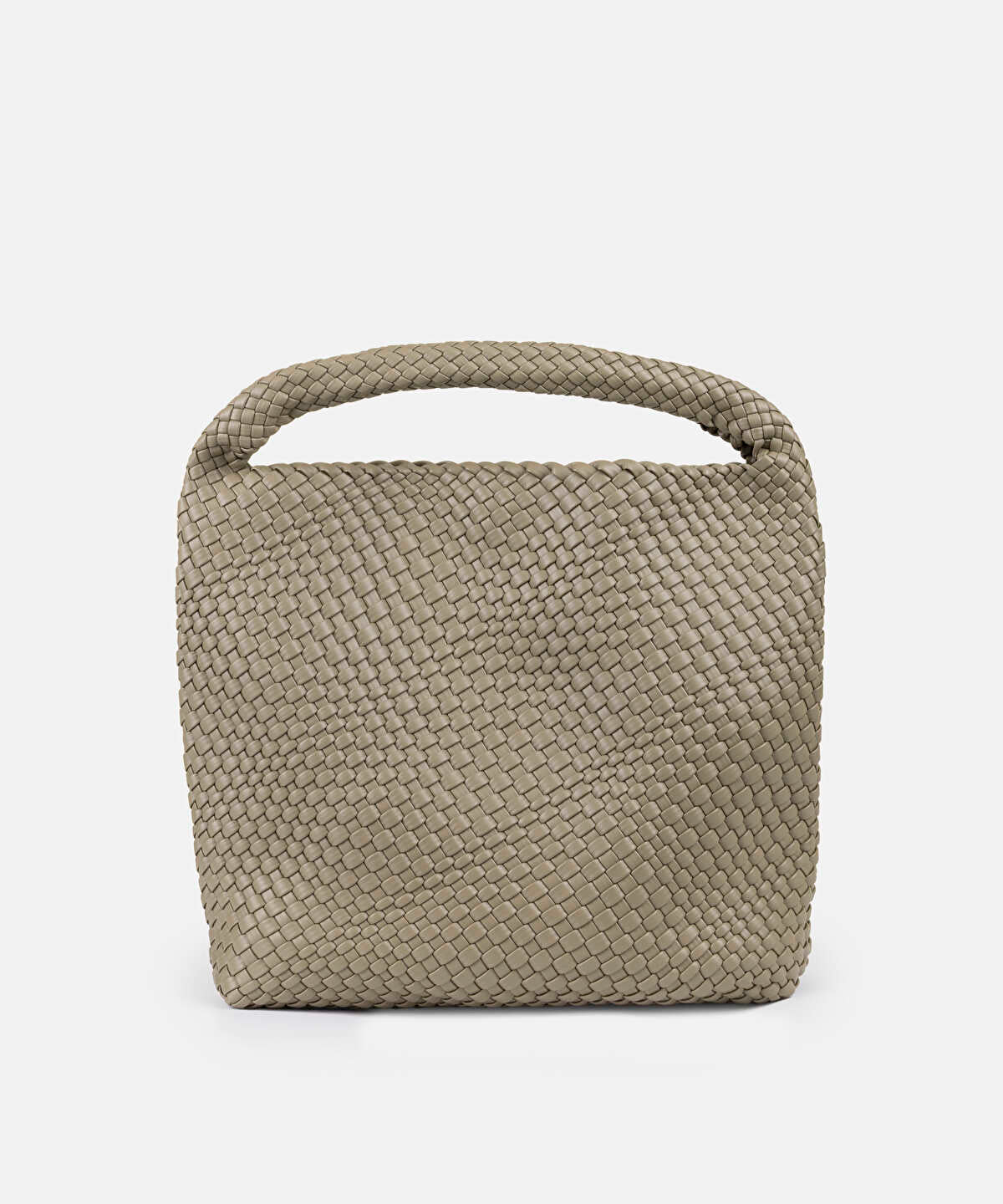 Zoomed Lattice Slouchy Bag