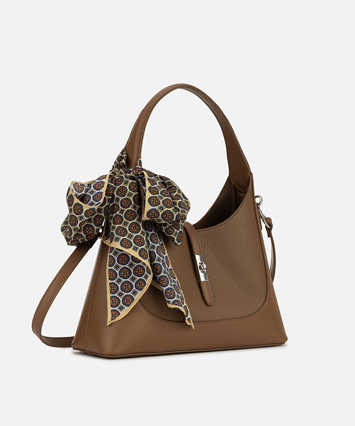 Zoomed Arcade Scarf-Detailed Bag
