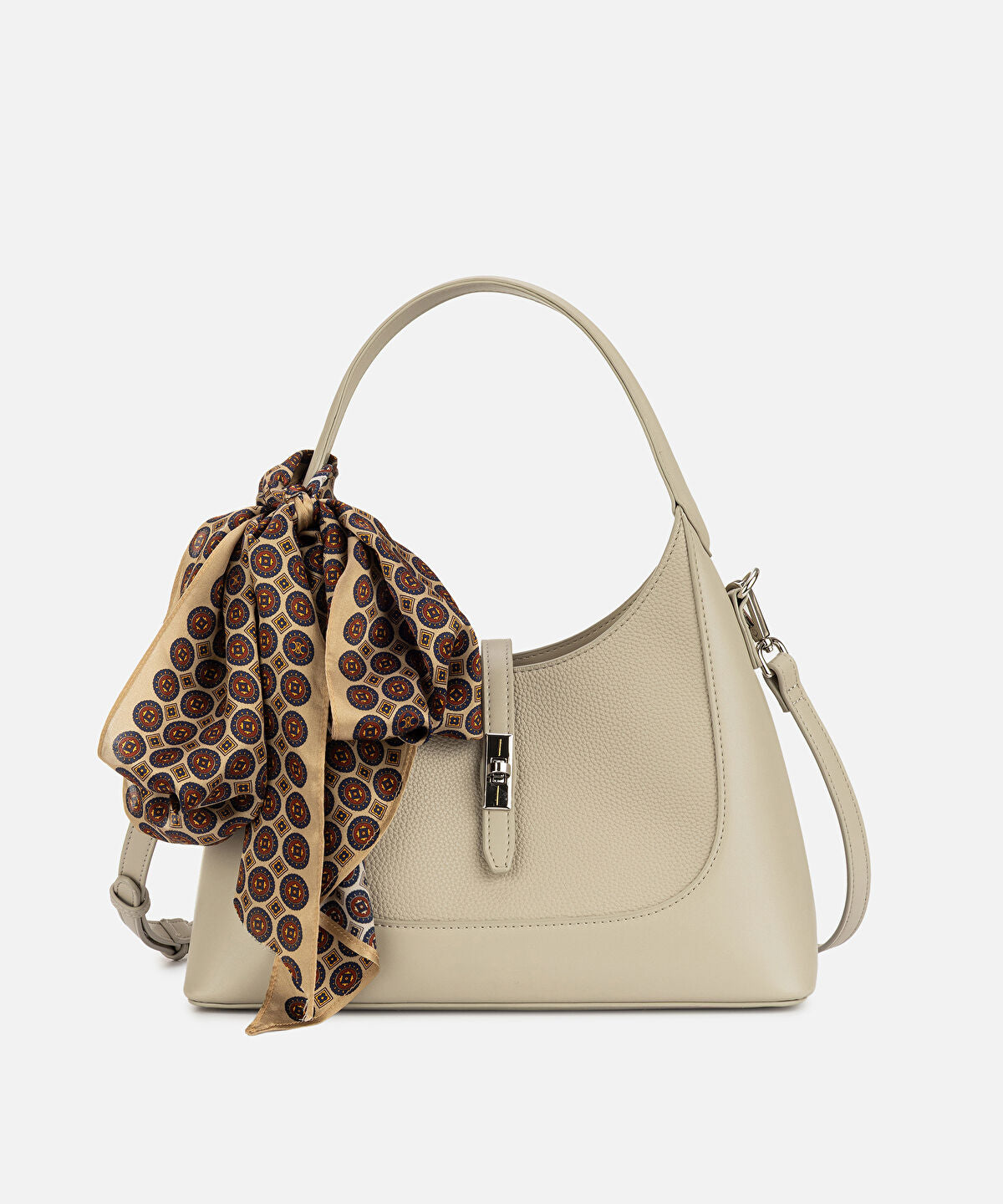 Zoomed Arcade Scarf-Detailed Bag