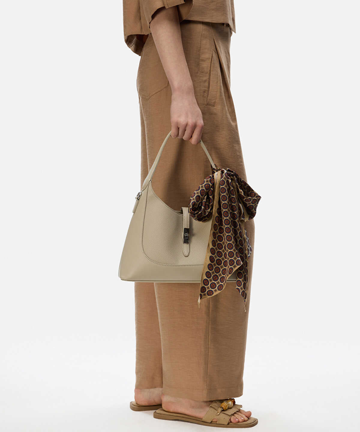 Arcade Scarf-Detailed Bag