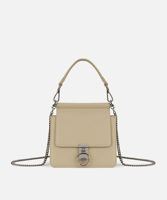 Locket Leather-Effect Bag