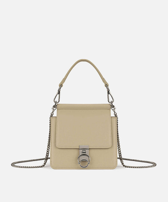 Locket Leather-Effect Bag