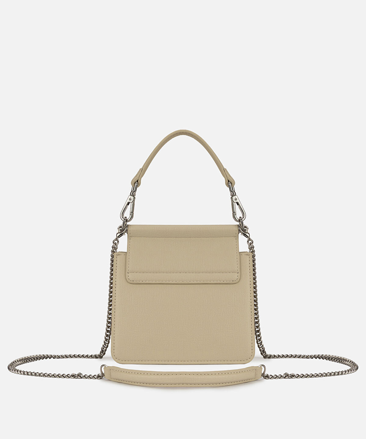 Zoomed Locket Leather-Effect Bag