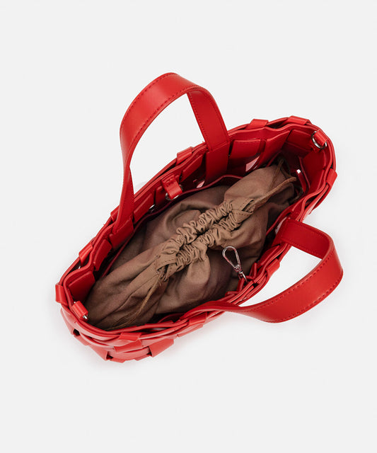 Double Handle Woven Bag