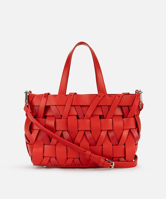 Double Handle Woven Bag