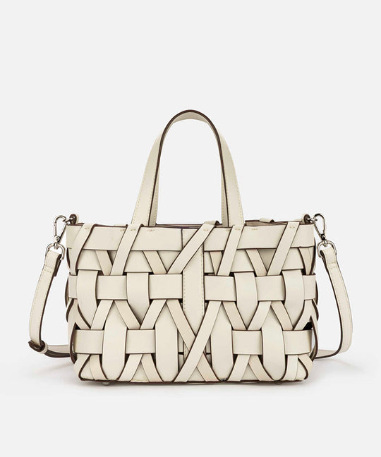 Double Handle Woven Bag