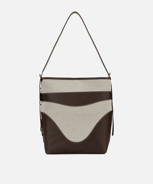 Colorblock Bucket Bag