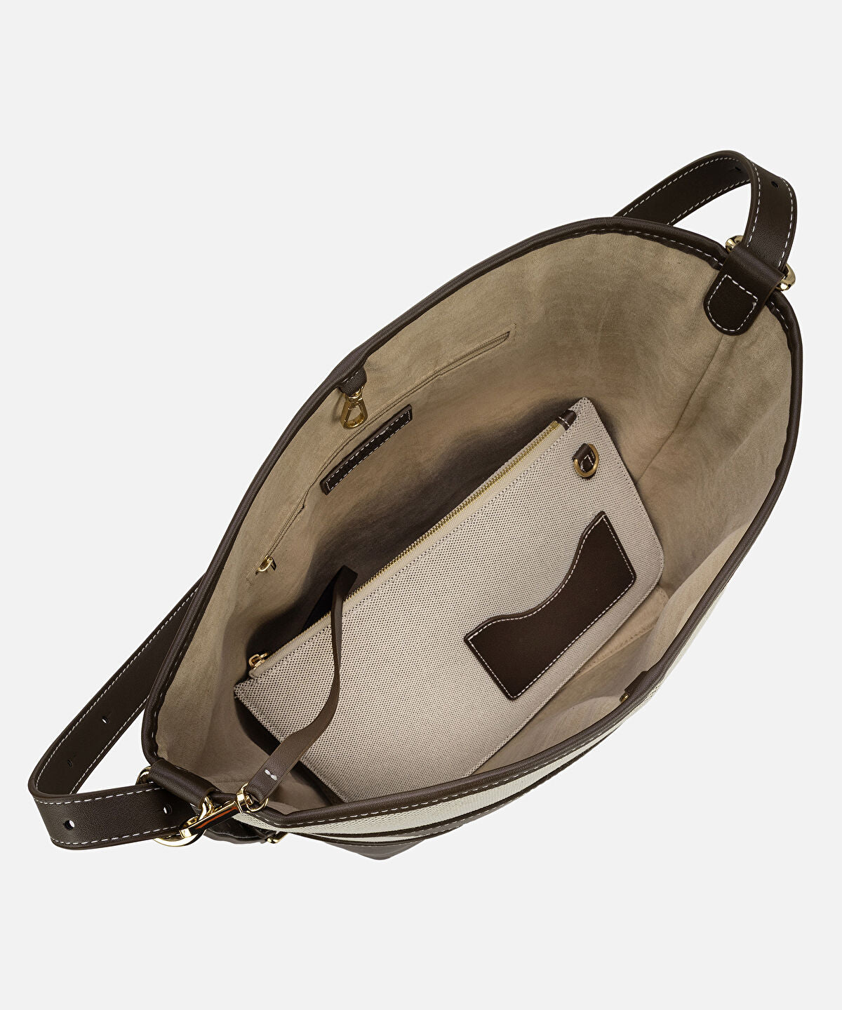 Zoomed Colorblock Bucket Bag