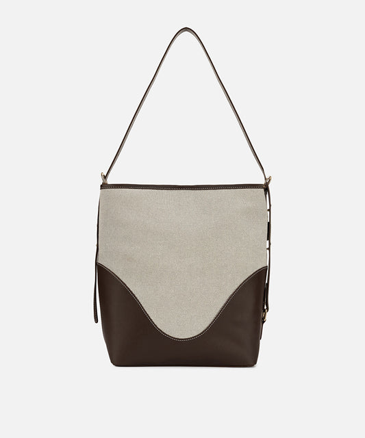Colorblock Bucket Bag