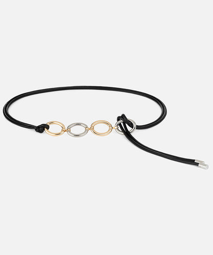 Multi-Piece Cord Belt