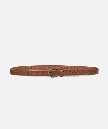 Belt with Decorative Stitching