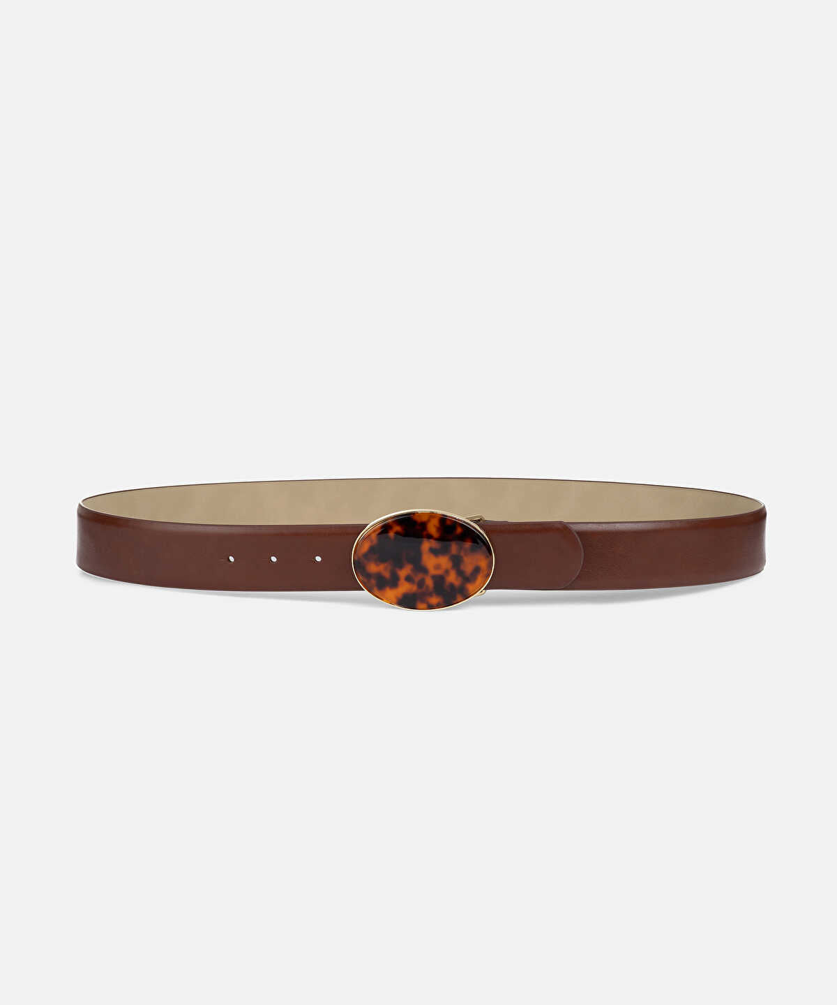 Tortoiseshell Buckle Belt