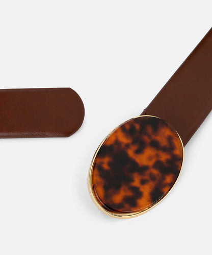 Tortoiseshell Buckle Belt