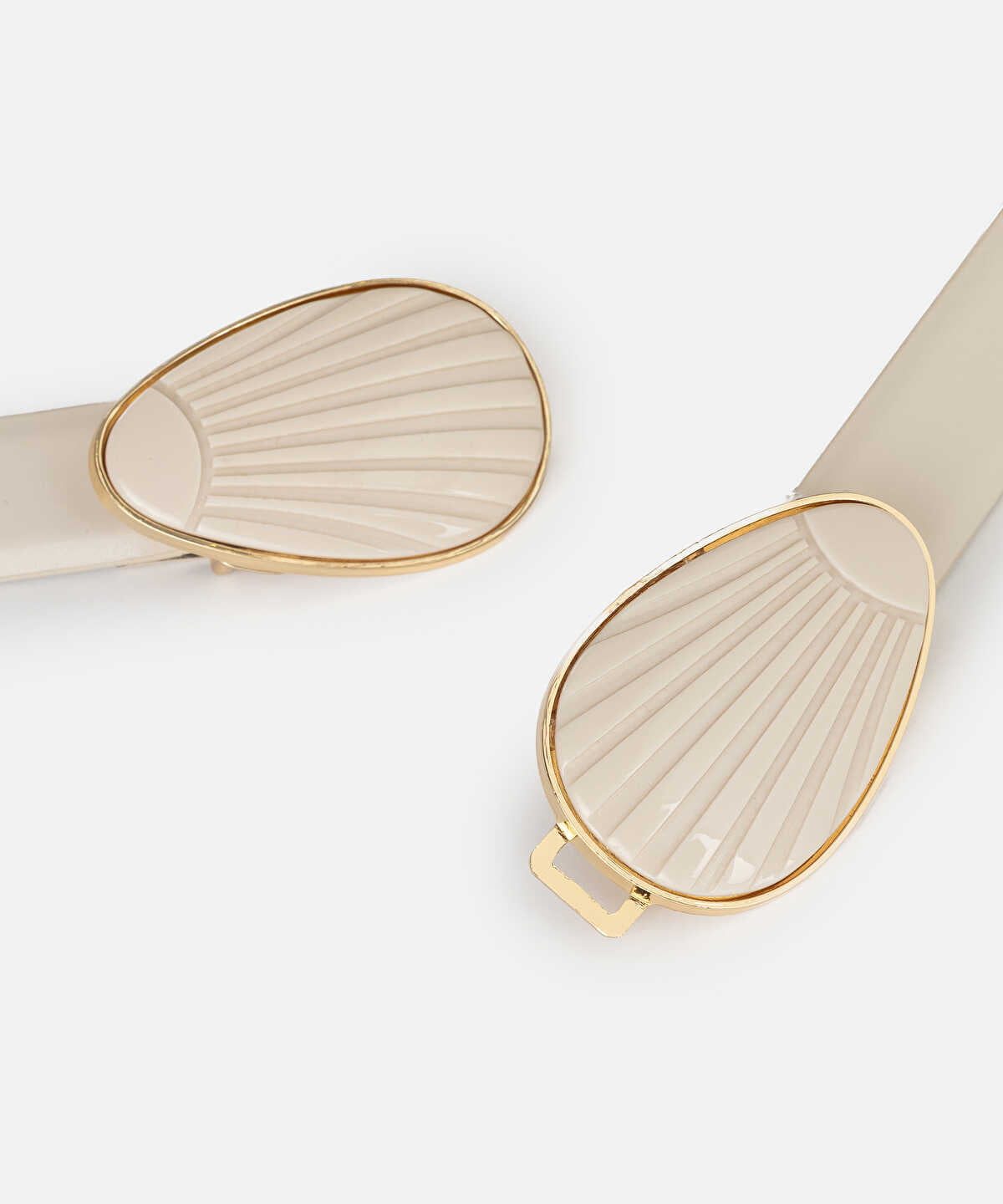 Zoomed Double Buckle Belt