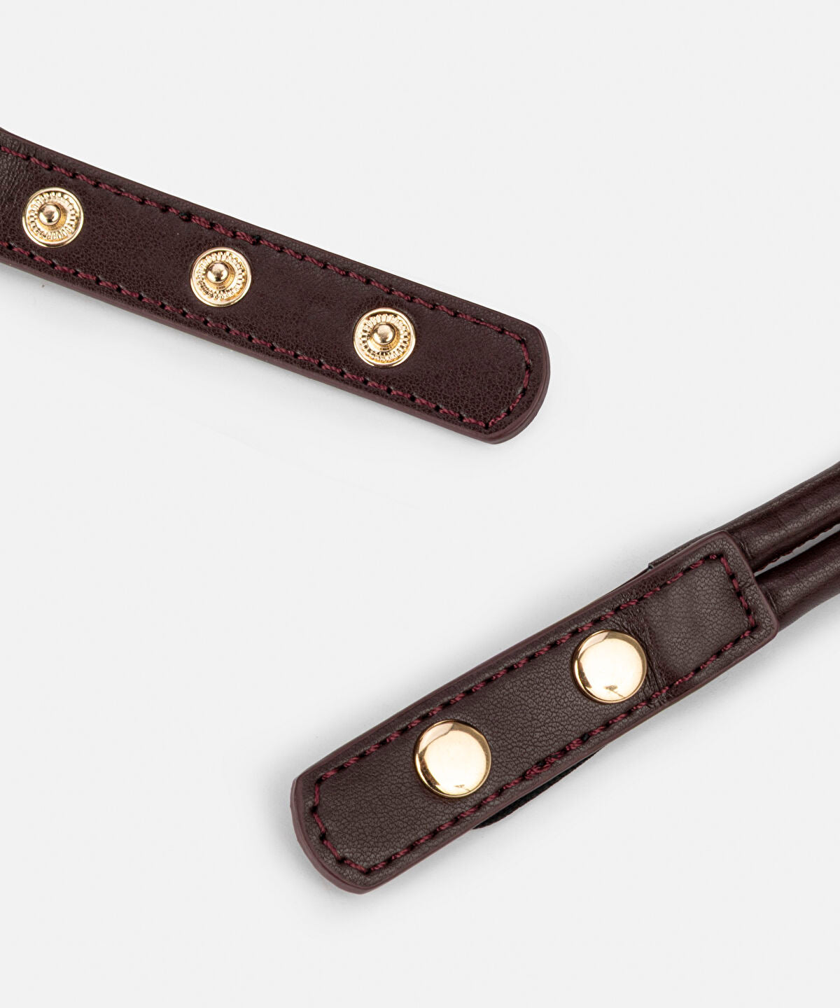 Zoomed Twisted Buckle Cord Belt