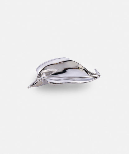 Textured Leaf Brooch