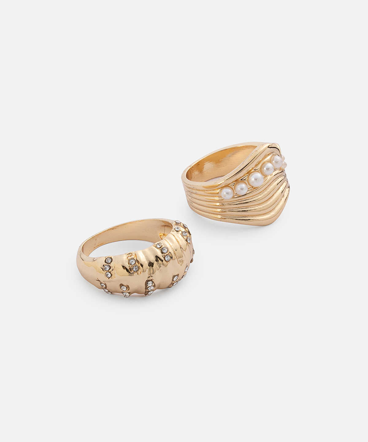 Zoomed Combined Rings Pack of Two
