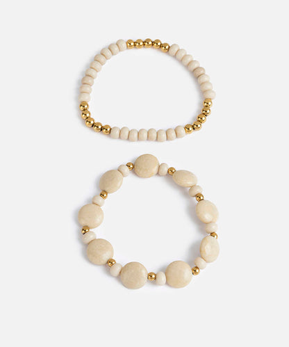 Mixed-Bead Bracelet Set