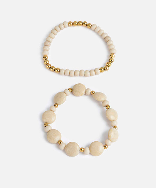 Mixed-Bead Bracelet Set