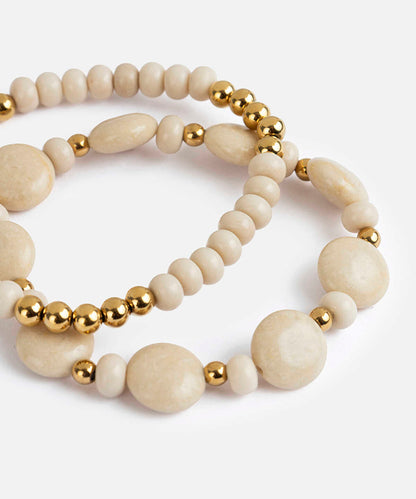 Mixed-Bead Bracelet Set