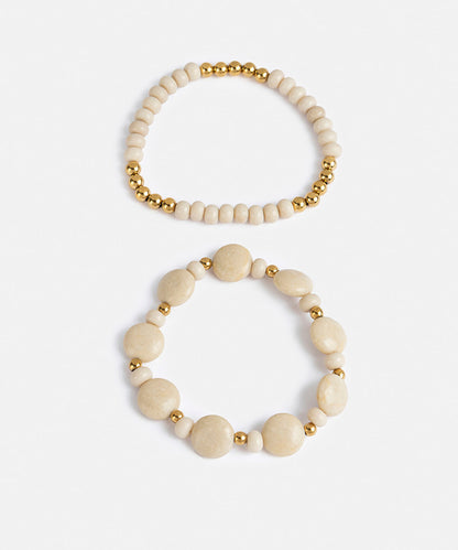 Mixed-Bead Bracelet Set