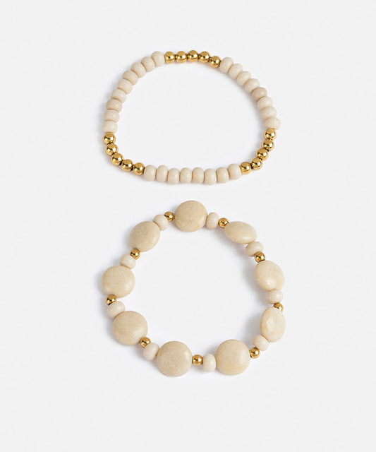 Mixed-Bead Bracelet Set