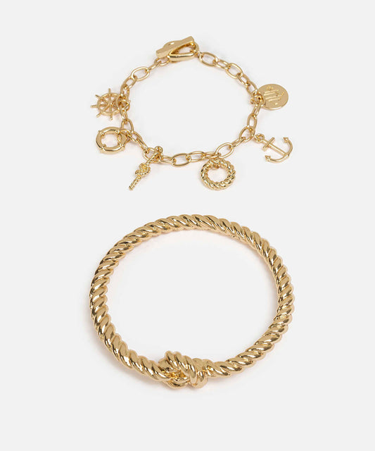 Pack of Two Combined Bracelets
