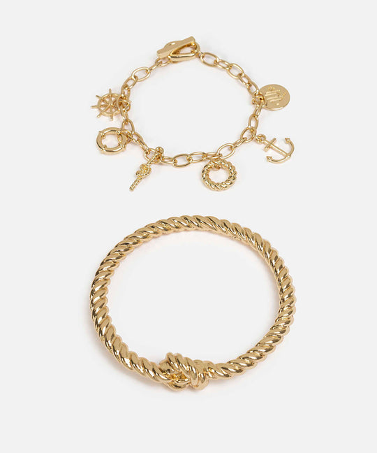 Pack of Two Combined Bracelets