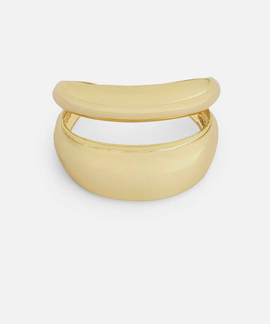 Pack of Two Combined Rigid Bracelets