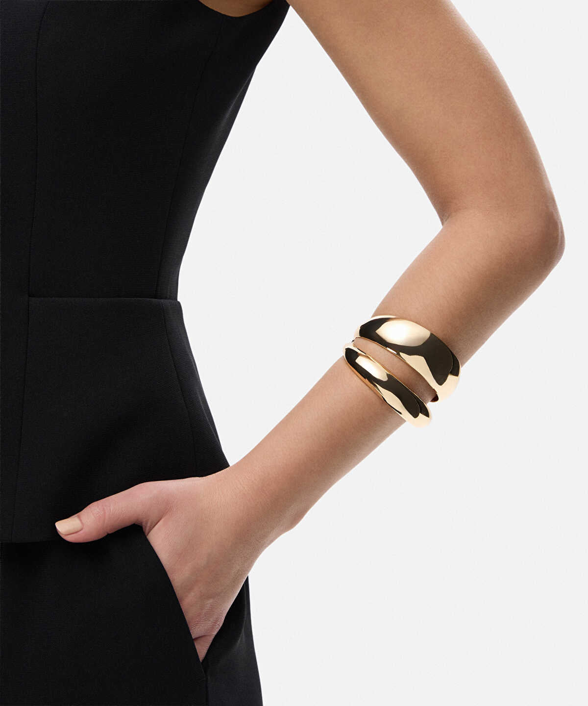 Pack of Two Combined Rigid Bracelets