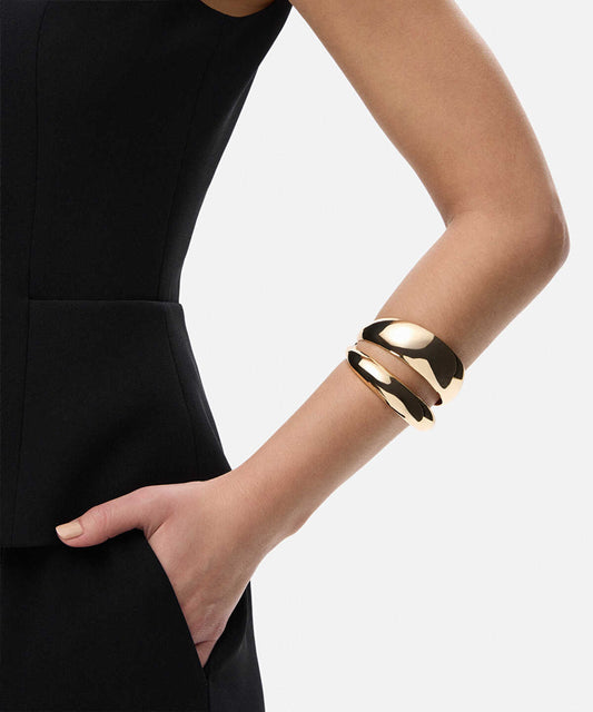 Pack of Two Combined Rigid Bracelets
