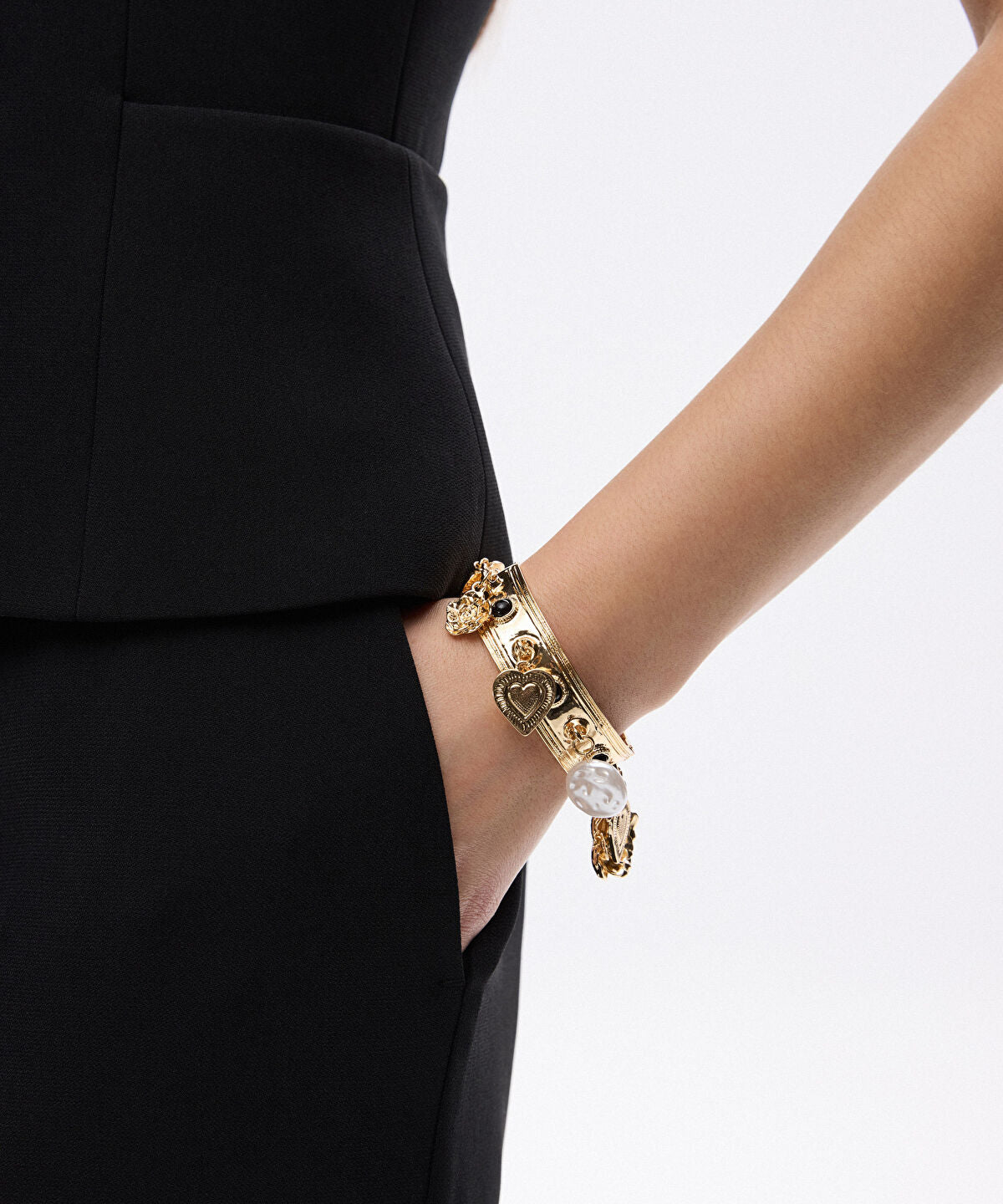 Zoomed Multi-Charm Bracelet