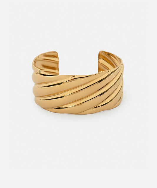 Textured Stainless Steel Bracelet