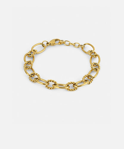 Interlocking Stainless Steel Bracelet